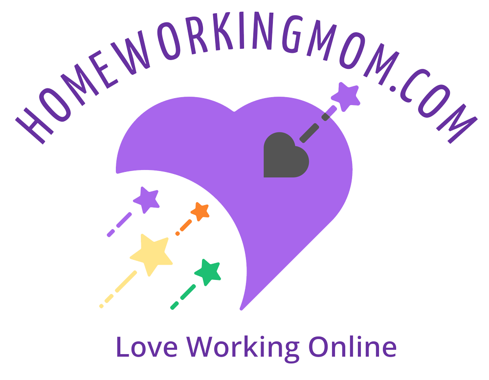 HomeWorkingMom.com - Love Working Online Logo
